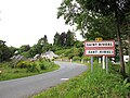 Pannneau d'entrée, côté Brasparts