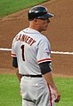 San Francisco Giants coach Tim Flannery at Turner Field, 2013