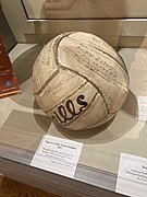 Ball from 1974 Ladies Football Final.jpg