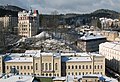 Snow in Karlovy Vary easter 2008