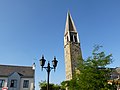 Le clocher de l'église de Guidel 2.