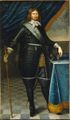 Lennart Torstenson, Swedish count, general, councilor, field marshal and governor general. Unknown artist, the original probably painted by David Beck (1621-1656). Nationalmuseum, Stockholm.
