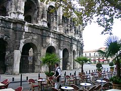 Roman amphitheater of Nîmes,