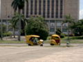 English: Two cocotaxi parked in Plaza de la Revolucíon, La Habana, Cuba Italiano: Due cocotaxi parcheggiati a Plaza de la Revolucíon, La Habana, Cuba