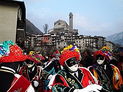 Carnival of Bagolino, Italy.