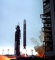 Titan II(23)G launching QickSCAT satellite (Vandenberg AFB - June 20, 1999)