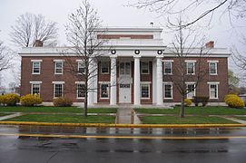 An illustration deriving from this photo of the Eclectic Society building at Wesleyan University (which is to become the Music House in 2016), was supposed appear some time in spring or summer 2016 in The New Yorker. The New Yorker licensed this specially from me, because they needed a license that did not include the sharealike provision. I never saw where (or if) it got used.