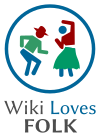 Wiki Loves Folk logo