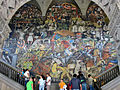 Mural in the National Palace in Mexico City