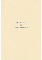 Thumbnail for File:Vocabulário na Língua Brasílica.pdf