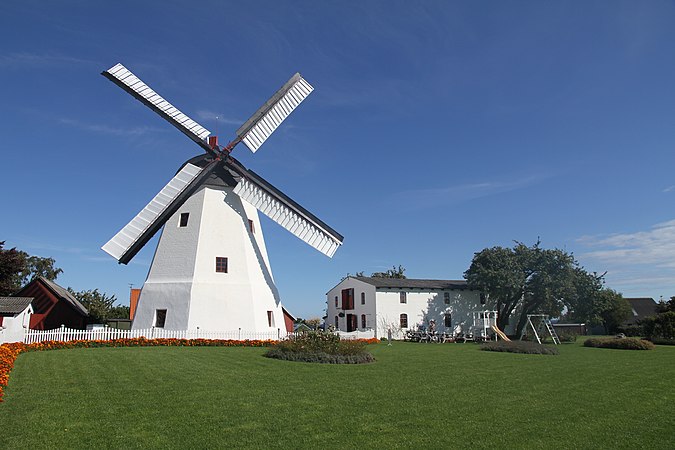 1: Årsdale Mill from 1877, Svaneke, Bornholm.