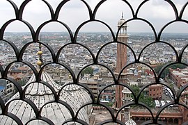 Jama Masjid, Domes and minarets 2, Old Delhi, India.jpg