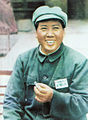 Mao wearing a cap