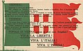 Political leaflet written by D'Annunzio (1918)