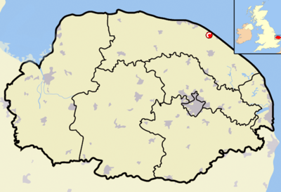 Parish and village location