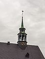 Toren van Sint Nicolaaskerk in Broekhuizen (Horst aan de Maas) in provincie Limburg in Nederland.