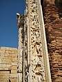 North abside, relief pilaster