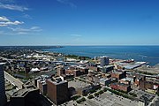 View from the observation deck of Terminal Tower