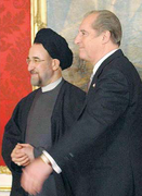 Mohammad Khatami and Thomas Klestil - Press Conference in Vienna -March 11, 2002.png