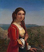 Portrait of a girl from Procida (1822)