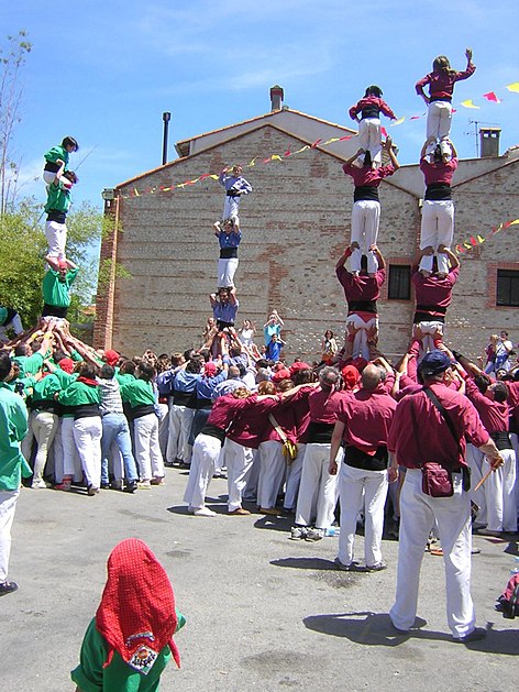 Trobada castellera a Bao