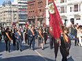parade in León, Spain