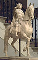 Equestrian statue by Jacques Saly (R.A.B.A.S.F., Madrid).