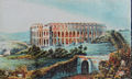 The amphitheatre in 1842