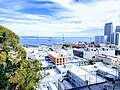 Western span of the Bay Bridge from San Francisco, CA