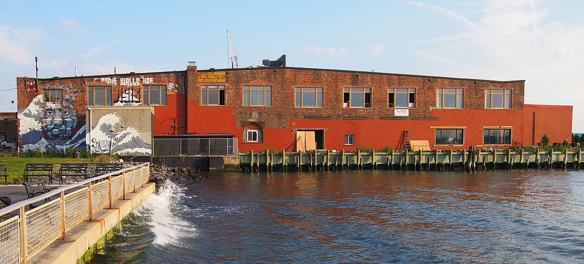 Building in Red Hook, Brooklyn