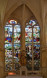 Vitraux de l'église Sainte-Eusèbe à Auxerre