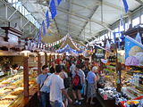 The covered city market of Helsinki