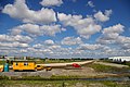 Roadworks on the bypass of N 201 highway at Aalsmeer