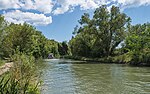 Thumbnail for File:Boat on Canal du Midi, Vias 01.jpg