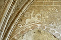 13th-century fresco in the former Knights Templar commandery of Coulommiers, France
