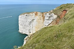 Falaise d'Etretat en Normandie(Seine Maritime)