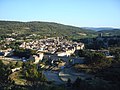 Overview of Lagrasse, Dept. Aude, near Carcassonne, France