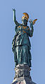 Athena, Main figure (Johannes Benk) at the Kunsthistorisches Museum, Vienna