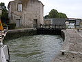 L’écluse Saint-Roch à Castelnaudary