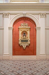 University of Vienna, main building, Bust of Heinrich von Ferstel