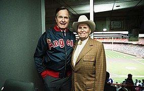 President George H. W. Bush and Gene Autry.jpg