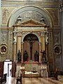 Inside Altar of the Calvary