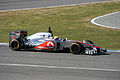 Hamilton testing at Jerez, February