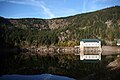 Lac Noir with the pumped-storage plant