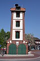 Historisches Spritzenhaus mit Schlauchturm in Bücken