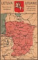 Lithuanian map of 1918-1920