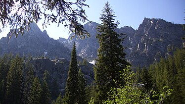 Tetons from Inspiration Point