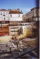 Angoulême, travaux sur le Champs de Mars en 2006