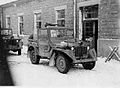 Patton's jeep in Bastogne. (1/1/45)