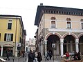 Piazza Vittorio Emanuele II verso la Rocca